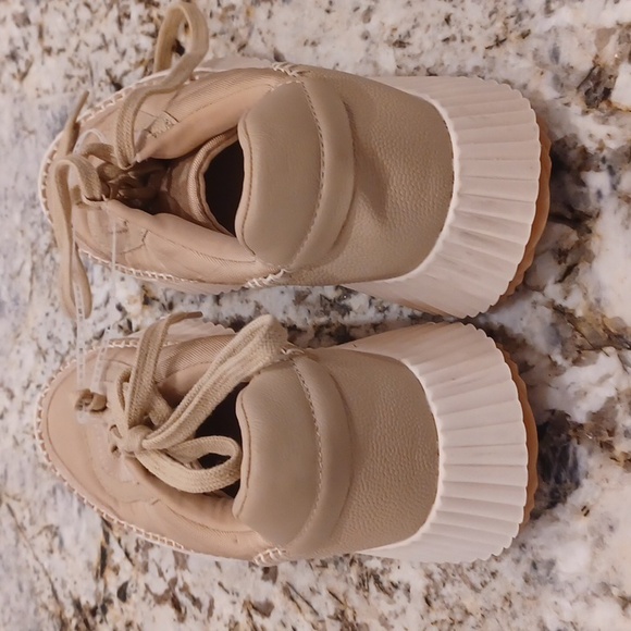 Dolce Vita Women's Dolen Nylon Patform Sneaker in Dune  NEW Size 9.5 - Picture 11 of 16